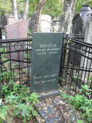 Муссель Михаил Исаакович, Москва, Востряковское кладбище