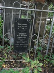 Гинзбург Яков Исаевич, Москва, Востряковское кладбище