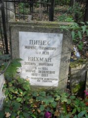 Вихман Эсфирь Марковна, Москва, Востряковское кладбище
