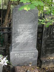 Пятигорский Михаил Аронович, Москва, Востряковское кладбище
