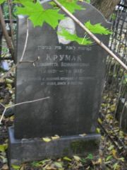 Крумак Елизавета Вениаминовна, Москва, Востряковское кладбище