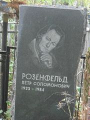 Розенфельд Петр Соломонович, Москва, Востряковское кладбище