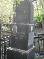 Фейгин Ефим Маркович, Москва, Востряковское кладбище