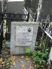 Барская Хана Эоековна, Москва, Востряковское кладбище