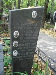 Иоселевич Макс Файвелович, Москва, Востряковское кладбище