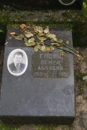 Гисин Семен Львович, Москва, Востряковское кладбище