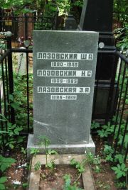 Лазовский Ш. А., Москва, Востряковское кладбище