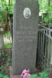 Фрайман Лев Аронович, Москва, Востряковское кладбище