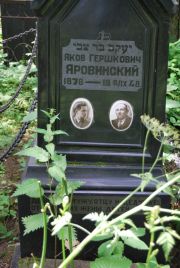 Яровинский Яков Гершкович, Москва, Востряковское кладбище