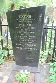 Каган Лазарь Ильич, Москва, Востряковское кладбище
