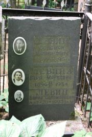 Левина Вера Марковна, Москва, Востряковское кладбище