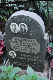 Берман Михаил Моисеевич, Москва, Востряковское кладбище