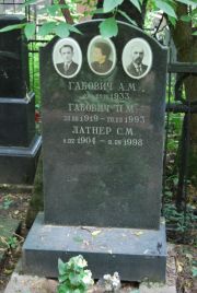 Латнер С. М., Москва, Востряковское кладбище