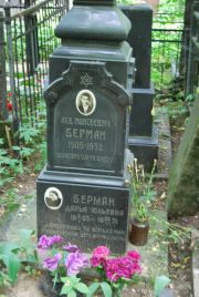 Берман Лев Моисеевич, Москва, Востряковское кладбище