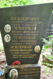 Зейгерман Михаил Яковлевич, Москва, Востряковское кладбище