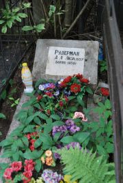 Рудерман Д. Л., Москва, Востряковское кладбище