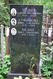 Белят Савелий Михайлович, Москва, Востряковское кладбище