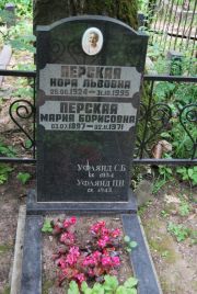 Перская Нора Львовна, Москва, Востряковское кладбище