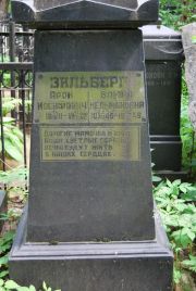 Зильберг Арон Иосифович, Москва, Востряковское кладбище