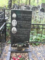 Браиловский Давид Ассирович, Москва, Востряковское кладбище