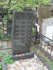 Туровский Л. Г., Москва, Востряковское кладбище