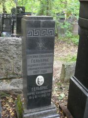 Гельбрас Шлейма Шмулович, Москва, Востряковское кладбище