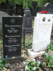 Калинский Натан Борисович, Москва, Востряковское кладбище