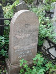 Аронова Броина Израилевна, Москва, Востряковское кладбище