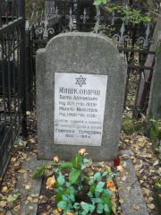 Мишкович Борис Абрамович, Москва, Востряковское кладбище