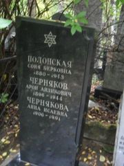 Черняков Арон Айзикович, Москва, Востряковское кладбище