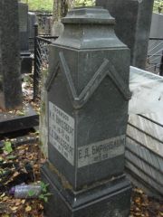 Биринбаум Е. Д., Москва, Востряковское кладбище