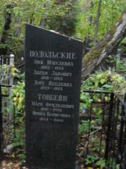Подольская Эня Шмулевна, Москва, Востряковское кладбище