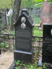 Вольфсон Софья Самойловна, Москва, Востряковское кладбище