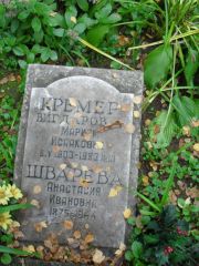 Кремер-Вигдаров Мариям Исаакович, Москва, Востряковское кладбище
