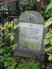 Моносзон Вульф Залманович, Москва, Востряковское кладбище