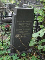 Соколова-Бакштейн Двойра Исааковна, Москва, Востряковское кладбище