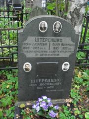 Штереншис Иосиф Лазаревич, Москва, Востряковское кладбище