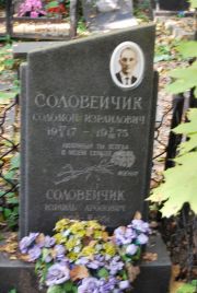 Соловейчик Соломон Израилович, Москва, Востряковское кладбище