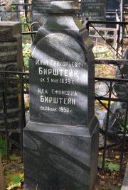 Бирштейн Илья Григорьевич, Москва, Востряковское кладбище