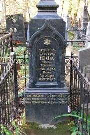 Юфа Израль Гершевич, Москва, Востряковское кладбище