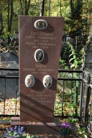 Гитлевич Бейнус Лейзерович, Москва, Востряковское кладбище