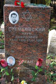 Стемковский Наум Давидович, Москва, Востряковское кладбище