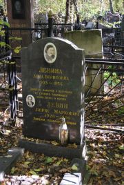 Левин Борис Маркович, Москва, Востряковское кладбище