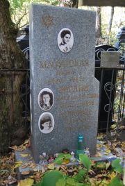 Берлин Маня Альбертовна, Москва, Востряковское кладбище