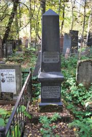 Волович-Дубинская Сара Рувимовна, Москва, Востряковское кладбище