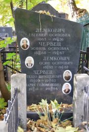 Червец Эсфирь Осиповна, Москва, Востряковское кладбище