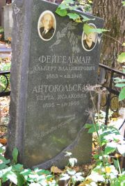 Фейгельман Альберт Владимирович, Москва, Востряковское кладбище