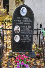 Фурман Мария Иосифовна, Москва, Востряковское кладбище