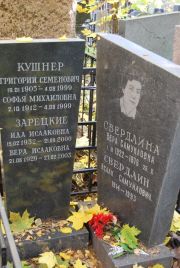 Зарецкая Ида Исааковна, Москва, Востряковское кладбище