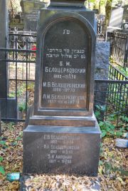 Белоцерковский Б. М., Москва, Востряковское кладбище